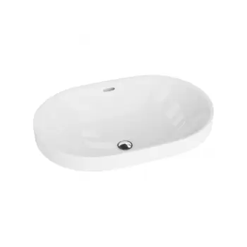 Umywalka wpuszczana w blat owalna 60cm - Lavita Puebla